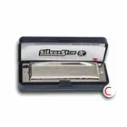 Hohner Silver Star Harmonica Key of C Ideal First Blues Folk Harp