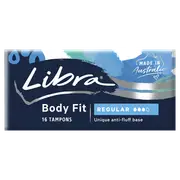 Libra Body Fit Regular Tampons 16 Pack