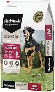 Black Hawk Adult Working Dog Lamb and Beef Dry Dog Food 20 Kg