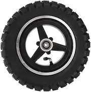 XTevu 6.5 Inch Tire with Rim, 90/65-6.5 Tire Wheel Replacement for Mini Motorcycle Electric Vehicle, Increased Traction