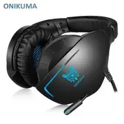 ONIKUMA K7 Over-ear Dynamic Stereo Gaming Headset with Adjustable Headband for PS4 / Xbox One / PC