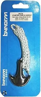 310-020 Victa Starter Cord and Handle, Black/White, Nylon, Garden Tool Set