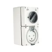 NLS 66CV332 - 3 Pin 32Amp Switched Socket Outlet IP66 - 30535