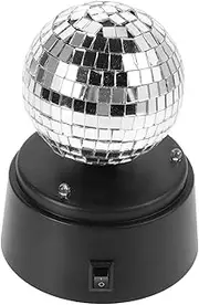 JOINPAYA Disco Ball Shape Led Stage Light Sound Activated Feature for Ktv Bars Dance Parties Easy to Use and Clean