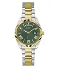 Guess Ladies Watch Wristwatch Luna GW0308L5 Stainless Steel Bicolour