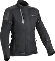 DIFI Firenze 3 Aerotex waterproof Ladies Motorcycle Textile Jacket, black, Size M for Women