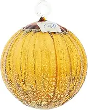 [Glass Of Venice] Murano Glass Medium Christmas Ornament - Golden Brown