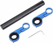 Bicycle Handlebar Bracket Extension Mount Holder for Bike Light Flashlight Speedometer Red