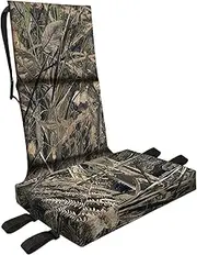 Tree Stand Seat, Tree Stand Seat Replacement, Tree Stand Seat Cushion, Deer Tree Stand Seat Cushion, Outdoor Camouflage Sitting Pad for Climbing Camping Hunting, Without Bracket