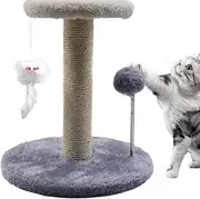 Cat Tree, Cat Scratching Post Stable For Indoor With Hanging Toys, Environmentally Friendly And Safe Materials, Non-slip Bottom, No Shaking For Climbing Playing And Relaxation, Suitable For Kitten