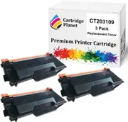 3 Pack Compatible Toner Cartridge for Xerox CT203109 (12,000 Pages) for Fuji Xerox Docuprint M375z P375dw