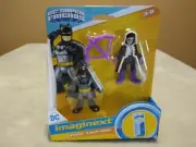 Imaginext DC Super Friends ⭐ Batman & Huntress ⭐ Figure Set Fisher Price ~NEW