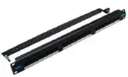Cabac METAL PATCH PANEL CABPP24C5E 24-Ports Cat-5E RJ45 *Australian Brand