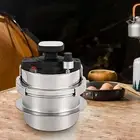 Small Pressure Cooker, Rice Cooker, Portable Quick Multipurpose Cookware