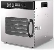 Food-Dehydrator for Jerky 8 Stainless Steel Trays, 400w Food-Dehydrator Machine for Home Use, Food Freeze-Dryers Machine for Fruit, Meat, Treats, Herbs, Vegetables