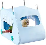 Bird Bed, Bird Bed Hammock Parakeet House, Cooling Car Shape Parrot House Nest, Pet Supplies for Lovebird Conure Finch Hamster Small Animal