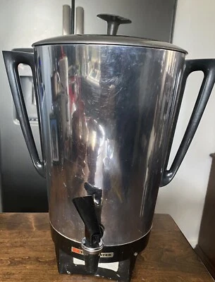 Vintage Sunbeam Percolator Coffee Maker 30 Cup AP40A~Mint in Box