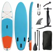 EGGORY SUP Inflatable Stand Up Paddle board incl Pump Paddle Leash Carry Bag RI