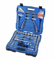 NEW Kincrome 1/4", 3/8" & 1/2"Drive Metric and Imperial Socket Set - 165 Piece