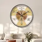 Silent Health Wall Clock Simple Quartz Watch Wall Decor Digital Clock Home
