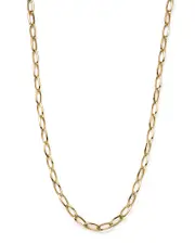 Roberto Coin 18K Yellow Gold Long Link Chain Necklace, 31