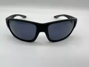 NEW Costa Del Mar TAILFIN Polarized Sunglasses Matte Black / Gray 580P Medium