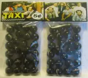 2 Bags Of Taxi Old Time TV Show Promo Marbles