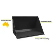 DIGGA MINI MULCH BUCKETS 900MM TO 1200MM SUITS STAND ON MACHINES