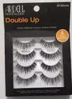 2 Boxes Ardell Professional Double Up False Lash 4 Pairs Black Wispies 2X Volume