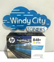 HP 848A PageWide XL Yellow Ink F9J85A EXP : MAR / 2021 Sealed New