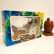 Green Kalesa (Horse Chariot) and Small Barrel Man Bundle Set Made in Philippines