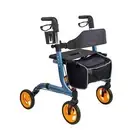 Rollator Walkers for Seniors- Rollator Walker 8" Wheels-with Cup Holder Easy ...