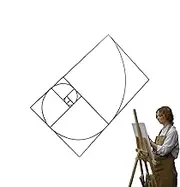 Configuration Viewfinder - Adjustable Layout Guide, Golden Ratio Caliper | Artist and Photo Framing Tool, Lightweight Visual Aid for Sketching, Painting and Perfect Scene Composition