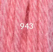 Appleton Tapestry Wool - 11 Yd Skein - Bright Rose Pink Color 943
