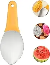 Mango Splitter Mango Slicer Upgraded - Stainless Steel Blade Fruit Divider Ergonomic Grip Handle Extra Large Mango Cutter Divider (1)