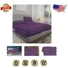 Modern 5-Piece Egyptian Cotton Split California King Sheets - Soft & Durable