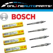 4 Bosch 12volt Glow Plugs for Toyota Coaster BB20 BB21 3.4L 3B Diesel Engine (for: Toyota)