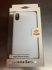 Boost Mobile Case For Apple Iphone XS Max~Ultimate Protection~ColorWhite~Plastic