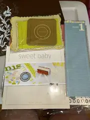 Scrap Booking supplies .Sweet Baby.Great Start to A Baby Album