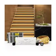 KMG-3233 Intelligent Motion-Activated LED Stair Lighting Kit, Cuttable LED St...