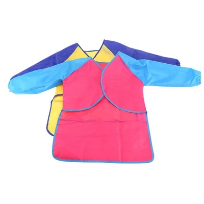 Pack of 2 Kids Art Smocks, Children Artist Painting Aprons Long Sleeve9206
