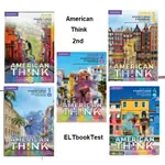 姆斯AMERICAN THINK 全系列(2版)(1/2/3/4/STARTER)(美式英文)(學生課本附電子書/作業本附線上帳號/教師手冊)BRIAN HART /CAMBRIDGE華通書坊/姆斯