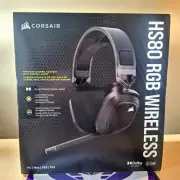 CORSAIR HS80 RGB WIRELESS PREMIUM GAMING HEADSET HEADPHONES FOR PC MAC PS5 PS4