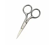 Rewera Motanar Professional Grooming Scissors For Personal Care Facial Hair Removal And Ear Nose Eyebrow Trimming Stainless Steel Fine Straight Tip Scissor