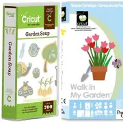 Cricut Cartridge Bundle: Walk In My Garden & Garden Soup