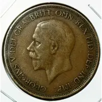 在飛比找蝦皮購物優惠-1936 年 英國 喬治五世 1便士 銅幣