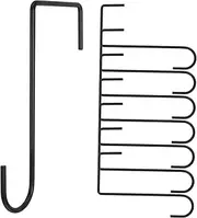 Parliky 8pcs Heavy Duty Hooks for Hanging Plants Outdoor Lanterns Bird Feeders and Decorations Durable Fence Hangers for Garden and Patio Use Easy Installation and Space Saving Design