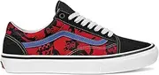 [Vans] Skate Old Skoo Black Red graphic Krooked Vn0a5fcbapc Men's low top lace up