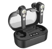 Wireless Bluetooth 5.1 Mini Stereo TWS Sports In-Ear Stereo Music Headphones - Black