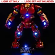 Light My Bricks - LIGHT KIT for LEGO Hulkbuster 76210 from Tates Toyworld